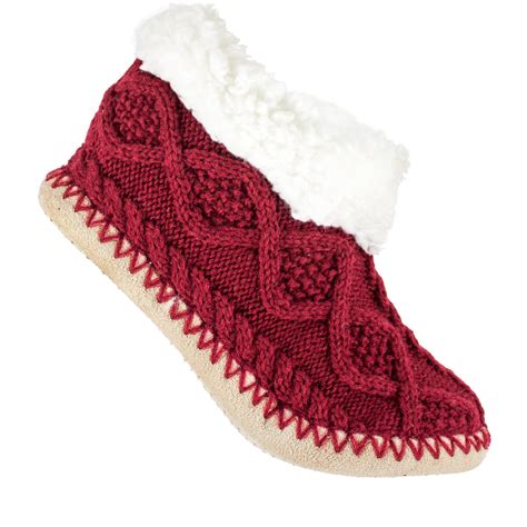 Versace 19.69 Fuzzy Shea Butter Infused Sweater Knit Booties 